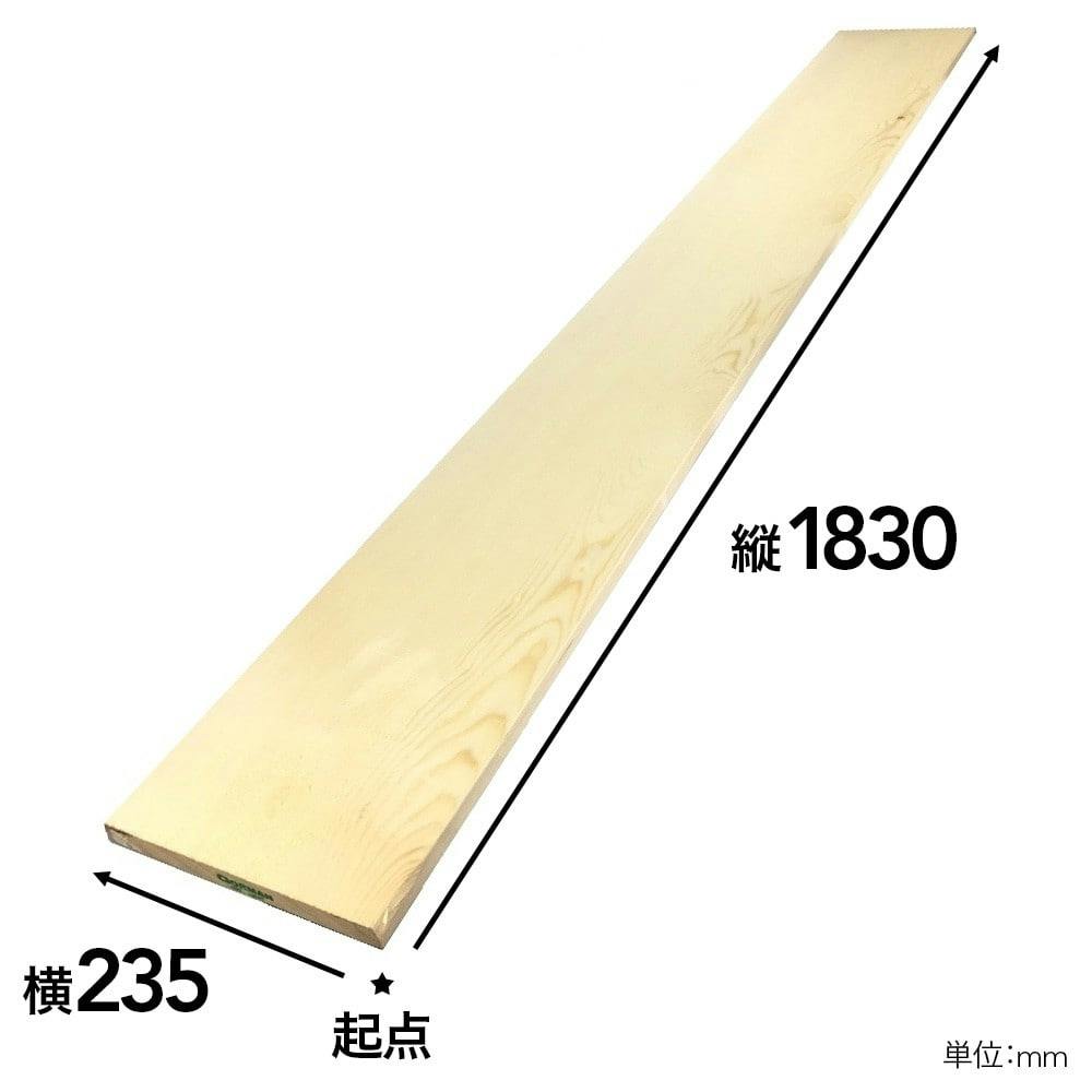 ホワイトウッド 1×10 6フィート H クリアセレクト(販売終了)