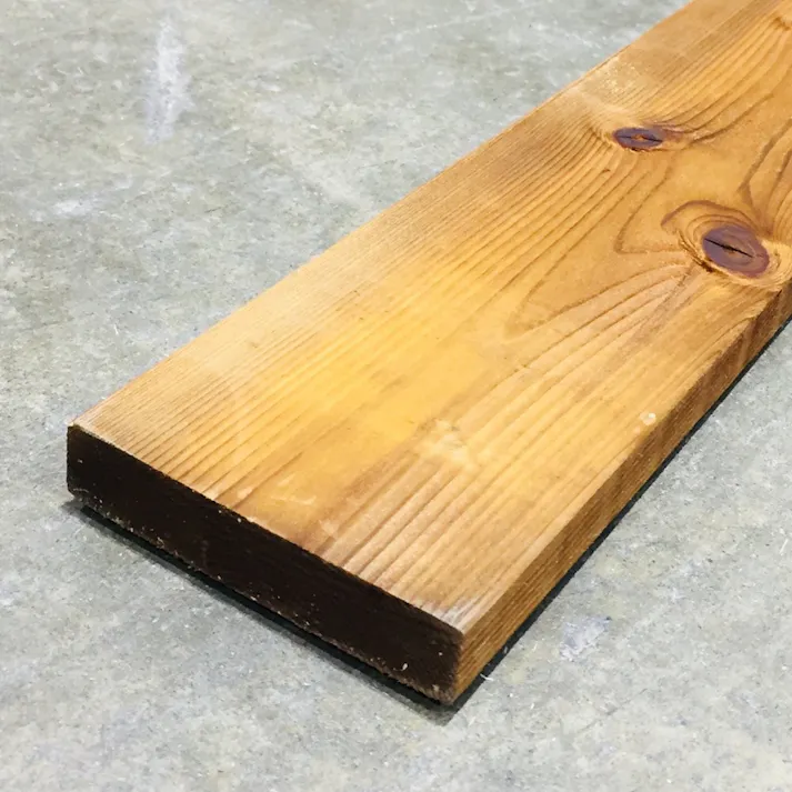 防腐防蟻加工済 SPF材 1×4 6F (1.9×8.9×183cm) ブラウン