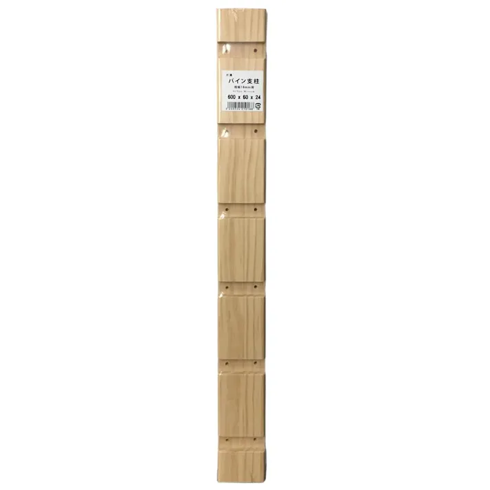 パイン支柱 18mm用 片溝 幅60mm 長さ600mm 厚み24mm(販売終了)