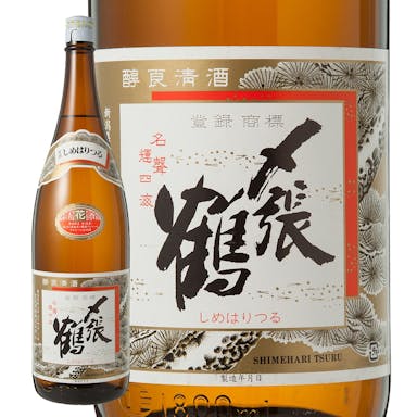 〆張鶴 花 普通酒 1800ml【別送品】