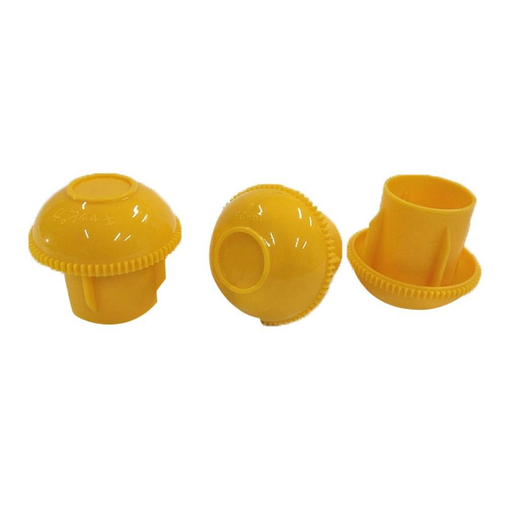 キャッピカ シール無し イエロー 200個入り【別送品】 | 保安