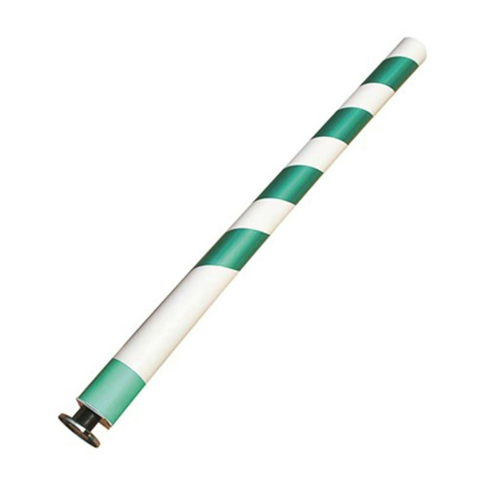 重機安全ポール 緑/白 工事用品 重機安全ポール 緑/白 工事用品