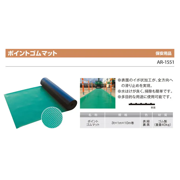 ポイントゴムマット【別送品】