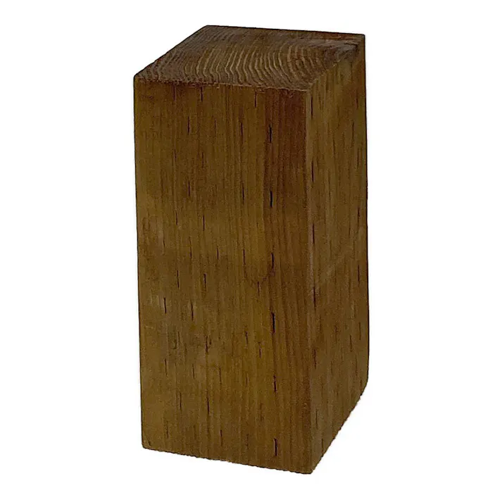 ガーデンブロック BR404 ブラウン 幅90mm 長さ90mm 厚さ180mm