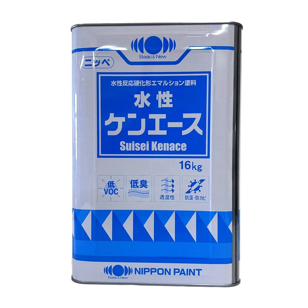 日本ペイント 水性ケンエース 白 16kg | 塗料（ペンキ）・塗装用品