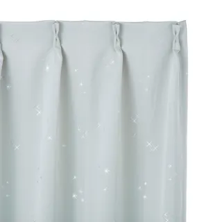 【通常3780円】遮光カーテン サーチ ホワイト 幅50~100×丈121~150cm【別送品】