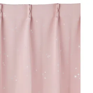 【通常7580円】遮光カーテン サーチ ピンク 幅151~200×丈121~150cm【別送品】