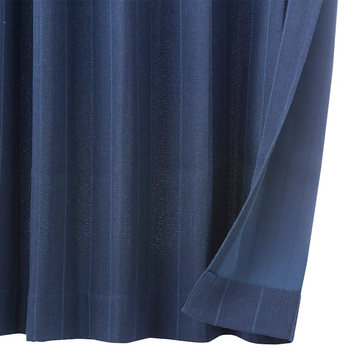 【通常2080円】遮光ニューファイン ネイビー 幅50~100×丈40~120cm【別送品】