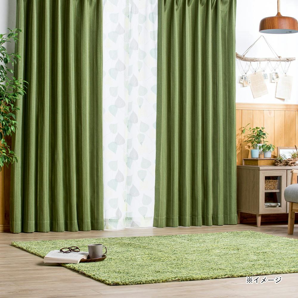 イージー】遮光ニューファイン ダークグリーン 幅50～100×丈151～180cm