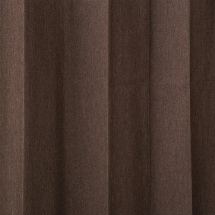 【イージー】遮音遮熱遮光ニューコスモ ブラウン 幅101~150×丈121~150cm【別送品】