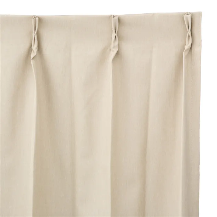 【イージー】遮音遮熱遮光ニューコスモ ベージュ 幅151~200×丈151~180cm【別送品】
