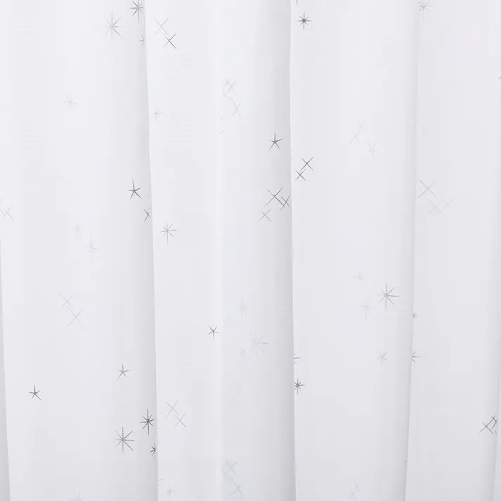 【イージー】遮熱ミラーレース サーチ ホワイト 幅201~300×丈40~120cm【別送品】