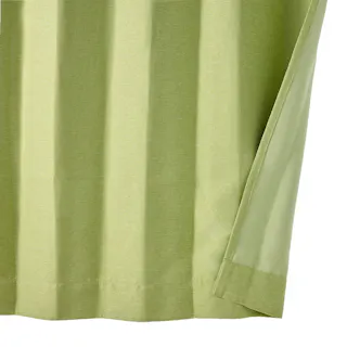 【通常4880円】防炎遮光メホラール ライトグリーン 幅50~100×丈181~210cm【別送品】