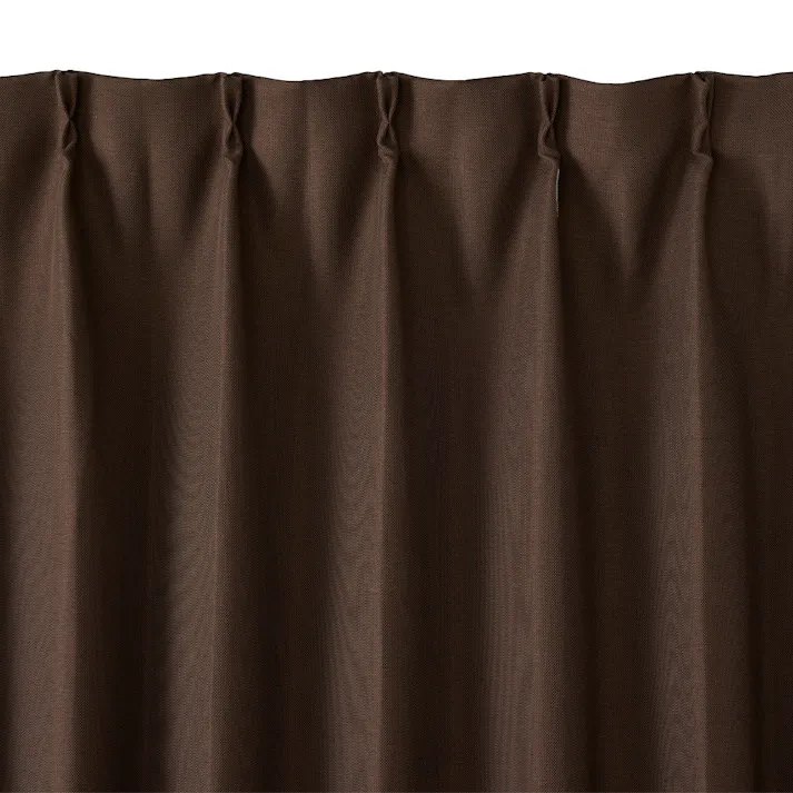 【通常5780円】防炎遮光メホラール ブラウン 幅50~100×丈211~270cm【別送品】