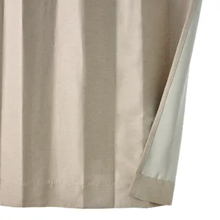 【通常3580円】防炎遮光メホラール アイボリー 幅50~100×丈40~120cm【別送品】