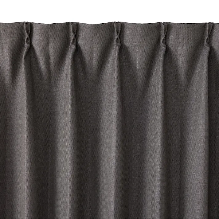 【通常5980円】防炎遮光メホラール グレー 幅101~150×丈151~180cm【別送品】