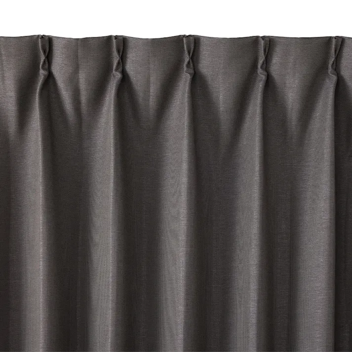 【通常7980円】防炎遮光メホラール グレー 幅151~200×丈151~180cm【別送品】