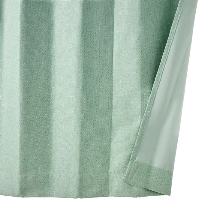 【通常7180円】防炎遮光メホラール ミントグリーン 幅151~200×丈40~120cm【別送品】