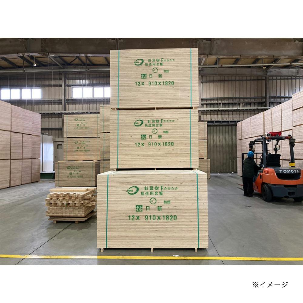 針葉樹合板 910×1820×12mm N【SU】