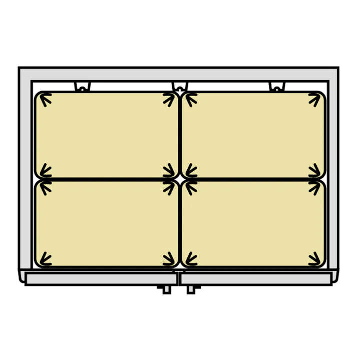 ホシザキ 野菜兼用玄米保冷庫 28袋 HRA-28GD1【別送品】
