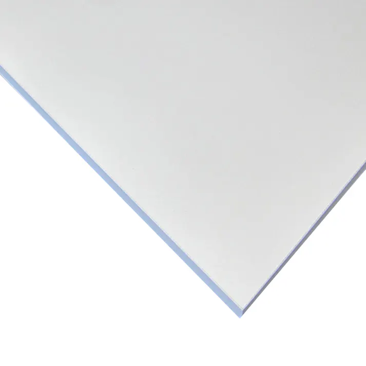ハードカラーボード ホワイト 幅200mm 長さ600mm 厚さ16mm 3枚 メラミン樹脂コート加工 化粧合板【別送品】