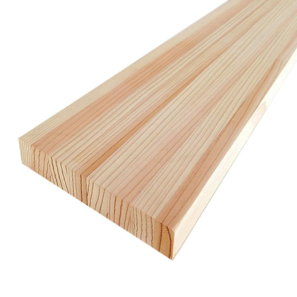 杉柾目積層材 幅120mm 長さ1950mm 厚さ18mm 5枚【別送品】