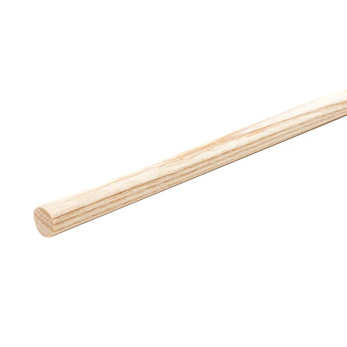 ホワイトアッシュ丸棒 直径10mm 長さ1820mm 10本【別送品】