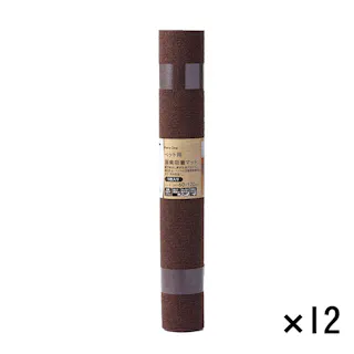 【まとめ売り】ペット用消臭吸着マット ブラウン 60×120cm 12枚入