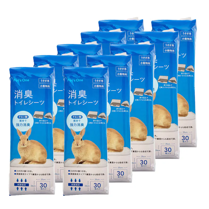 【まとめ売り】Pet’sOne 消臭トイレシーツ 30枚×10個入