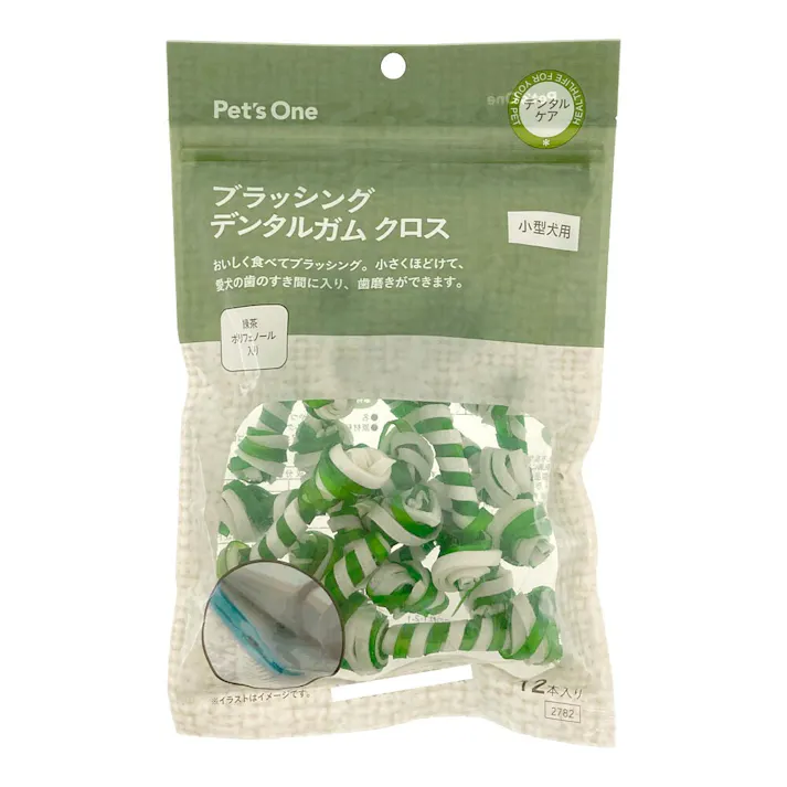 【まとめ売り】Pet’sOne ブラッシングデンタルガム クロス 12本入×12個入