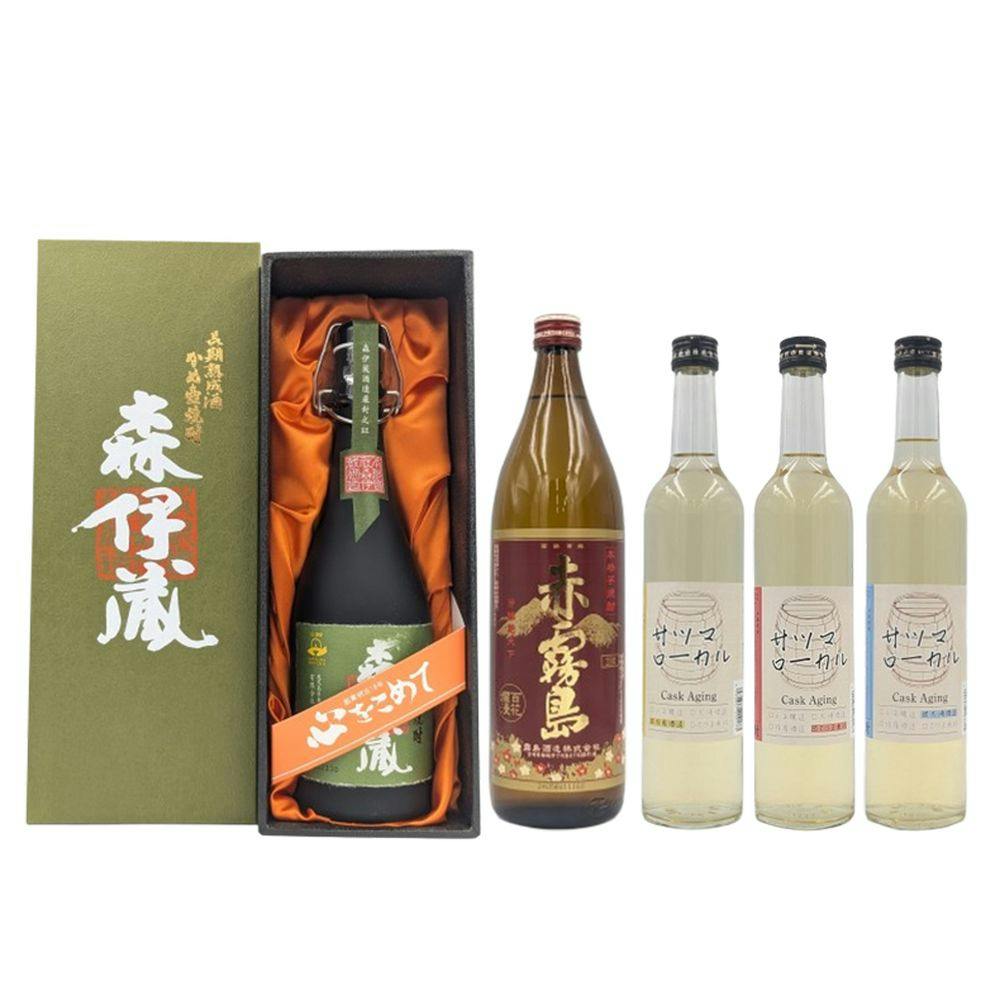 極上　森伊蔵　720ml 4本セット 未開封 極上森伊蔵 焼酎 緑色パッケージ 720ml