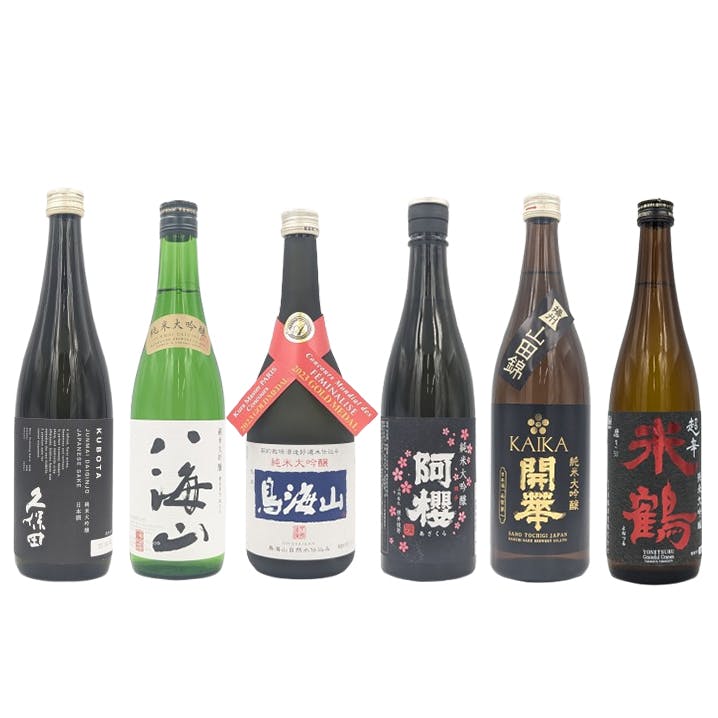 ☆日本酒飲み比べ☆久保田純米大吟醸1800ml×3本含む 計6本セット ☆日本酒飲み比べ☆久保田純米大吟醸1800ml×3本含む 計
