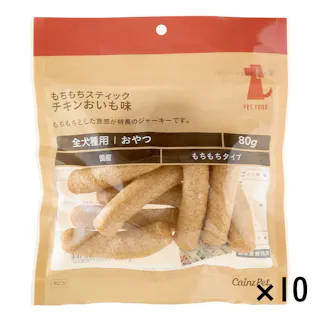【まとめ売り】もちもちスティック チキンおいも味 80g×10個入