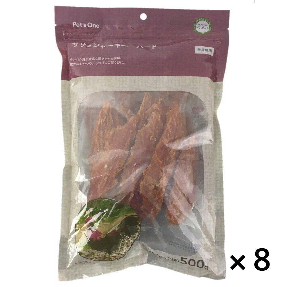 【まとめ売り】Pet’sOne ササミジャーキーハード 500g×8個入
