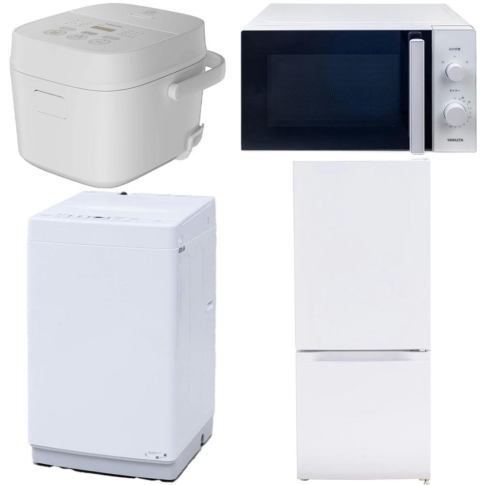 家電4点セット 冷蔵庫 洗濯機 レンジ 炊飯器【別送品】 | 生活家電