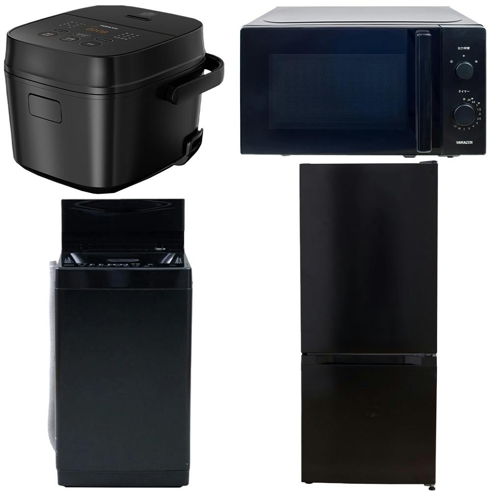 家電4点セット 冷蔵庫 洗濯機 レンジ 炊飯器【別送品】 | 生活家電
