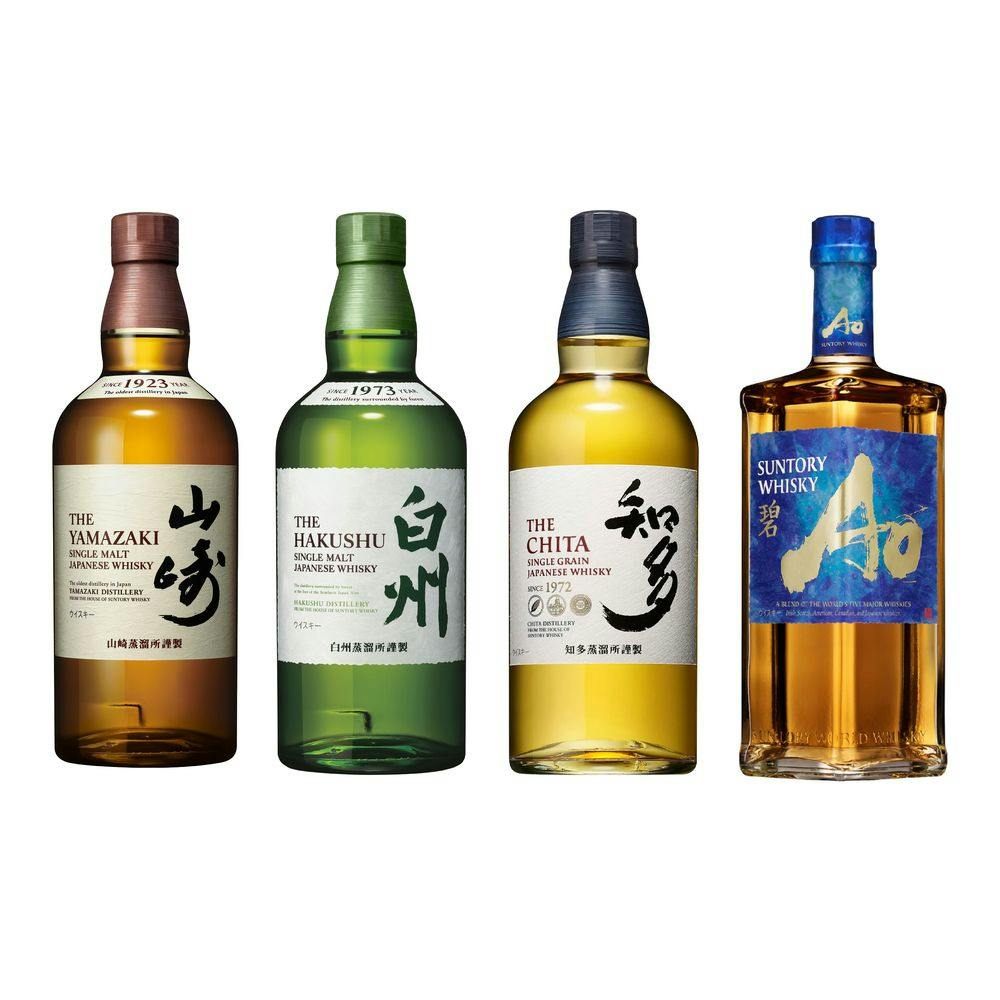 サントリー山崎・白州・知多・碧4種飲み比べセット(各700ml) | 酒