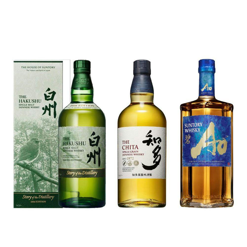 白州ウイスキー 700ml 3本セット 白州 Story of the Distillery 2026含む3本飲み比べセット(各700ml