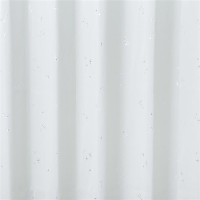 【イージー】遮光カーテン サーチ ホワイト 幅200×丈126cm Bフック 1枚【別送品】