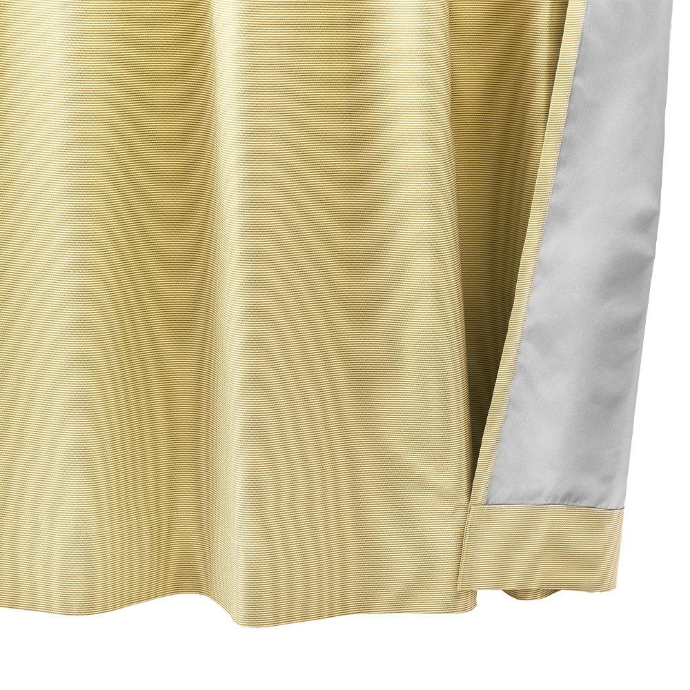 【オーダーカーテン】遮光遮熱遮音極断カーテン ヒート イエロー