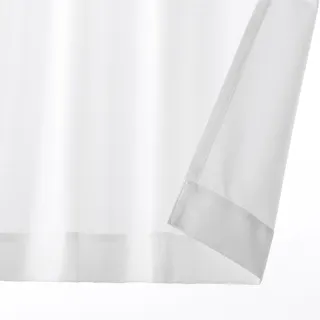 【オーダーカーテン】遮像遮熱UV極断レースカーテン ヒート ホワイト