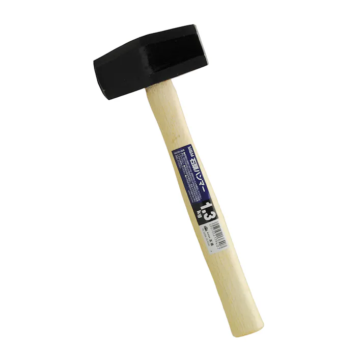 TAKAGI M&M 高儀 石頭ハンマー 木柄 黒 1.3kg 4907052138407 【ネット注文限定・別送品】
