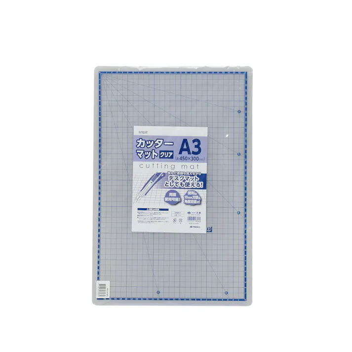 TAKAGI M&M 高儀 カッターマット クリア A3 約450×300mm 4907052168060 【ネット注文限定・別送品】