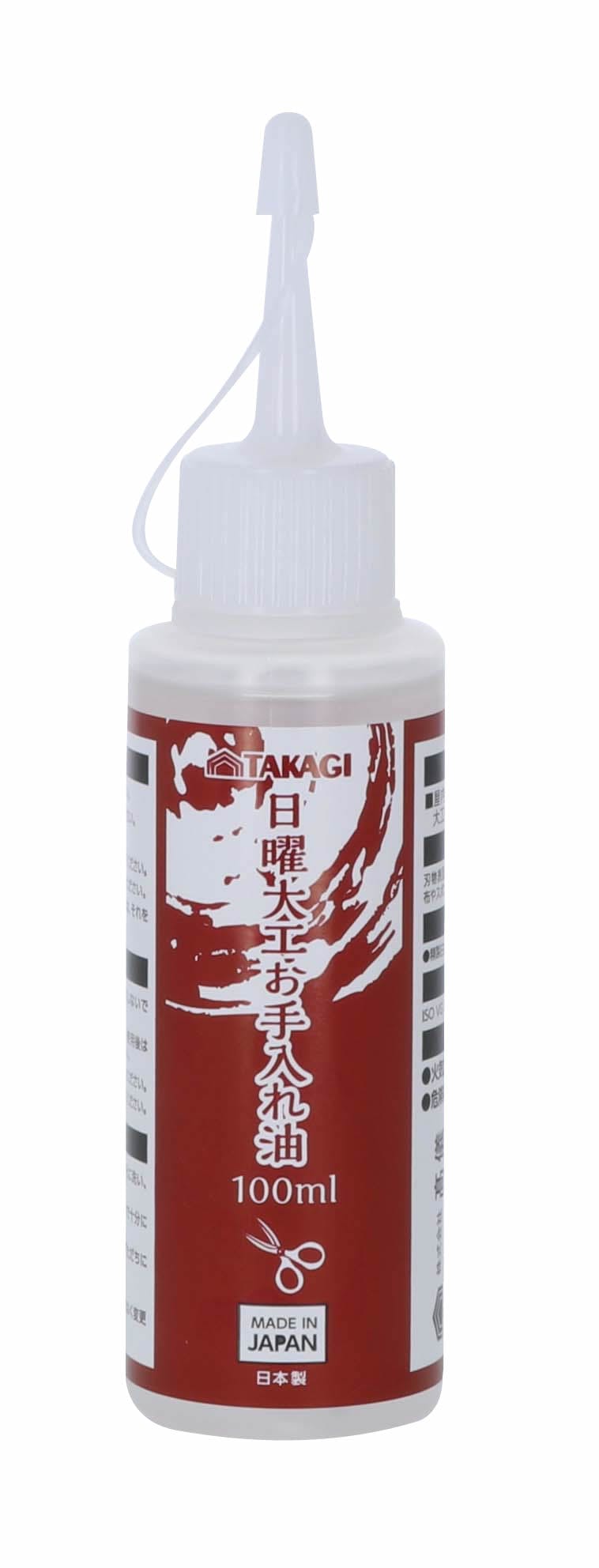 TAKAGI 高儀 日曜大工お手入れ油 100ml 4907052190009 ウエス TAKAGI 高儀 日曜大工お手入れ油 100ml 4907052190009 ウエス