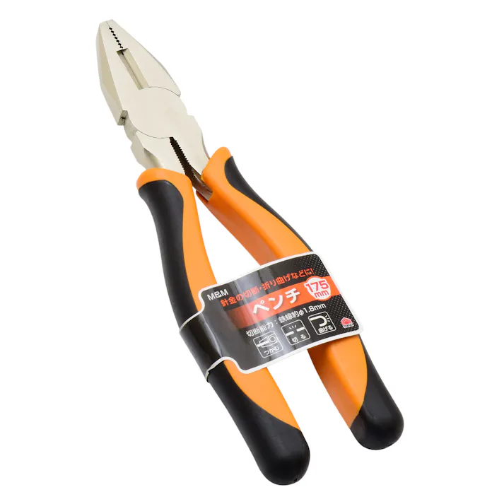 TAKAGI M&M 高儀 成形グリップ ペンチ 175mm 4907052200005 【ネット注文限定・別送品】