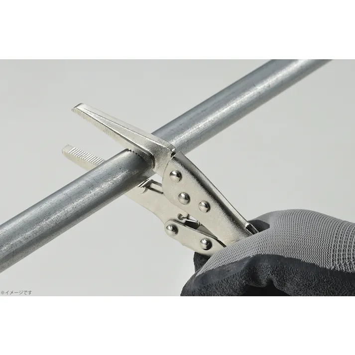TAKAGI M&M 高儀 ロングノーズ バイスプライヤー 165mm 4907052212428 【ネット注文限定・別送品】