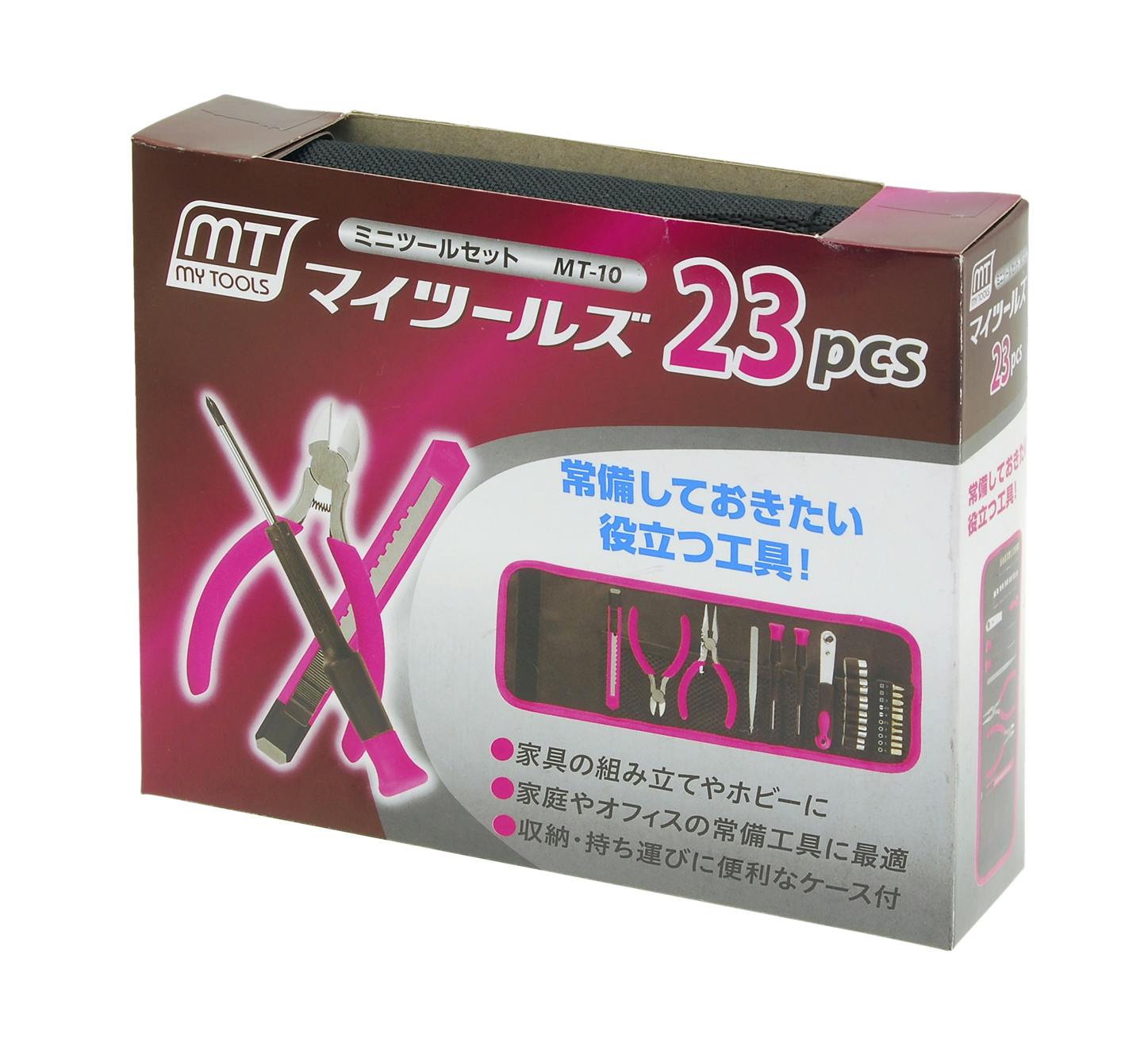 TAKAGI MY TOOLS 高儀 ミニツールセット 23pcs MT-10 4907052219809 【ネット注文限定・別送品】 |  作業工具・作業用品・作業収納 通販 | ホームセンターのカインズ