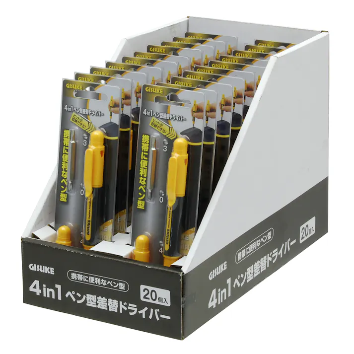 TAKAGI GISUKE 高儀 4in1 ペン型差替ドライバー 4907052306509 【ネット注文限定・別送品】