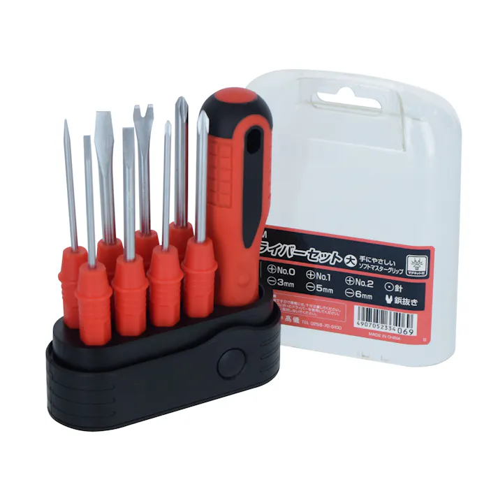 TAKAGI M&M 高儀 ドライバーセット 大 8本組 4907052334069 【ネット注文限定・別送品】