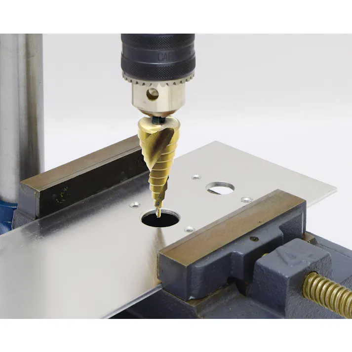 TAKAGI EARTH MAN 高儀 スパイラル ステップドリル 3本組 六角軸 チタンコーティング ハイス鋼 穴あけ 拡大 修正 電動工具 インパクトドライバー 電動ドリル 電動ドライバー 4907052358324 【ネット注文限定・別送品】